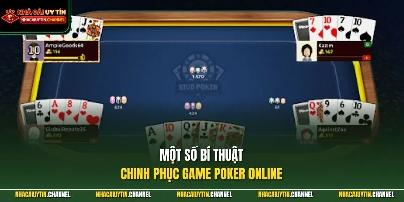 Poker Online 4 Một số bí thuật chinh phục game Poker Online